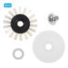 [Xmas Present]Jarchii for Silver Reed SK280, Knitting Machine Round Brush Cover, 16pcs Professional Round Brush Brush Cover Washer Screw Replace Parts for Silver Reed SK280 SK840 SK580 Knitting M view 4