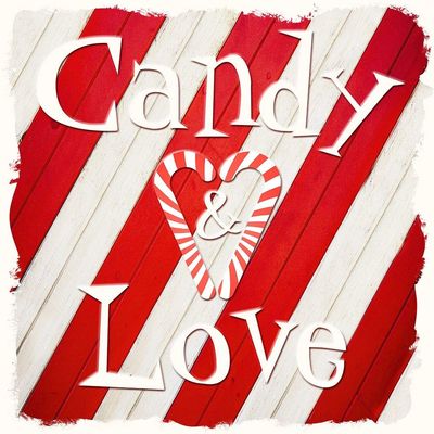 Posterazzi PDXMPSQ210BLARGE Candy Love 2 Photo Print, 24 x 24, Multi