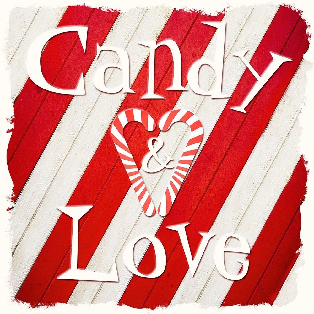 Posterazzi PDXMPSQ210BLARGE Candy Love 2 Photo Print, 24 x 24, Multi