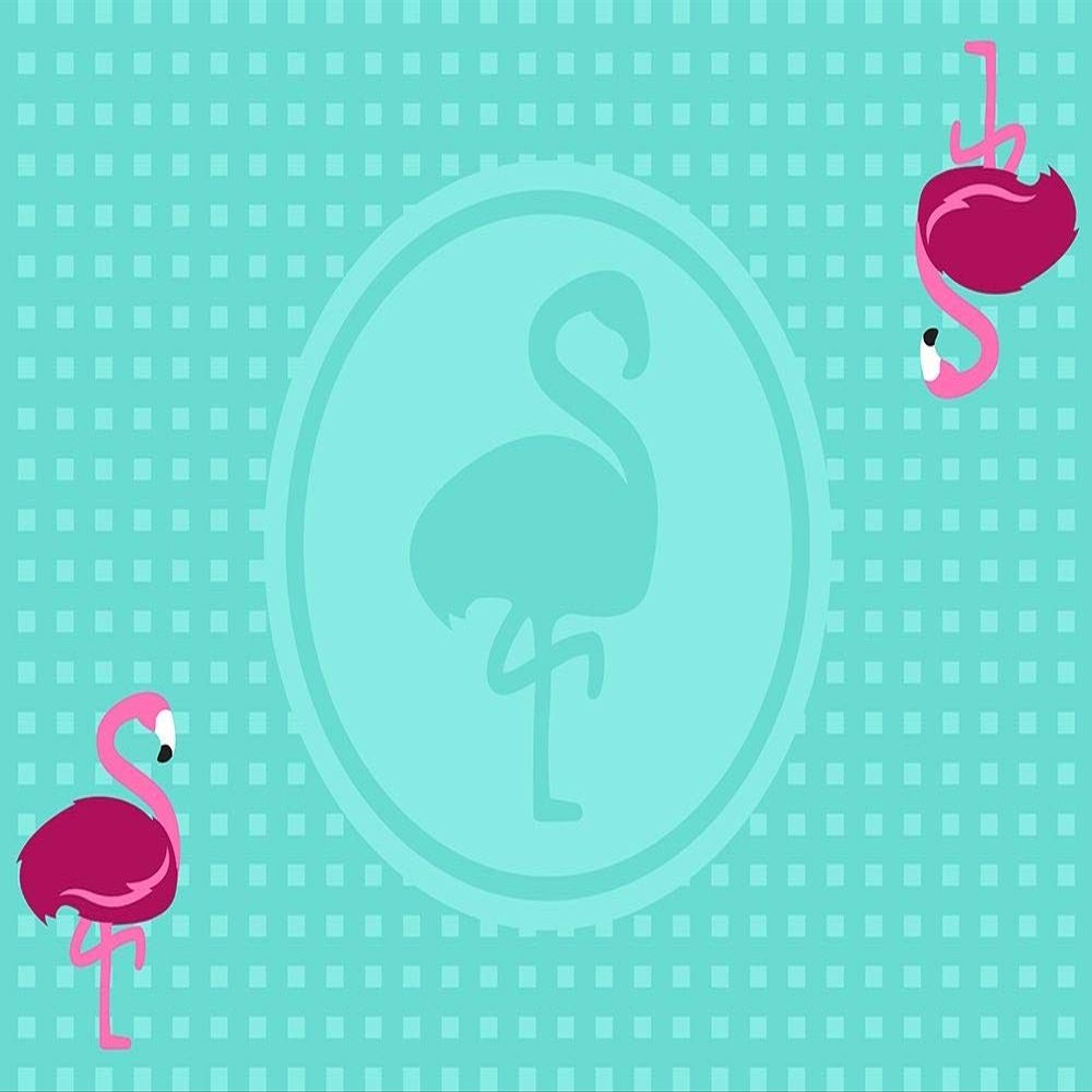 Posterazzi PDXMVRC353ALARGE Flamingo Placemat Two Photo Print, 36 x 24, Multi
