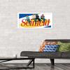 Trends International Seinfeld - Logo Wall Poster, 14.725" x 22.375", White Framed Version view 2