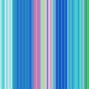 Posterazzi PDXMJMPAT00305LARGE Stripe Totem III Photo Print, 10 x 36, Multi