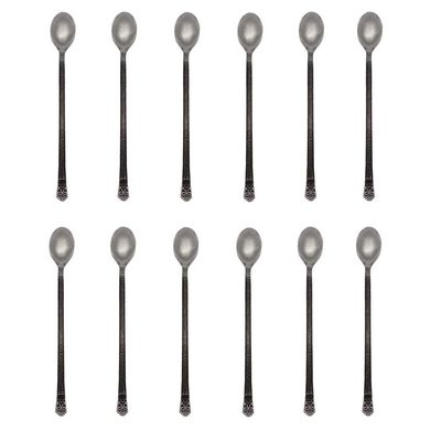 Gourmet Settings Avalon 18/10 Stainless Iced Beverage Spoon (Set of Twelve)
