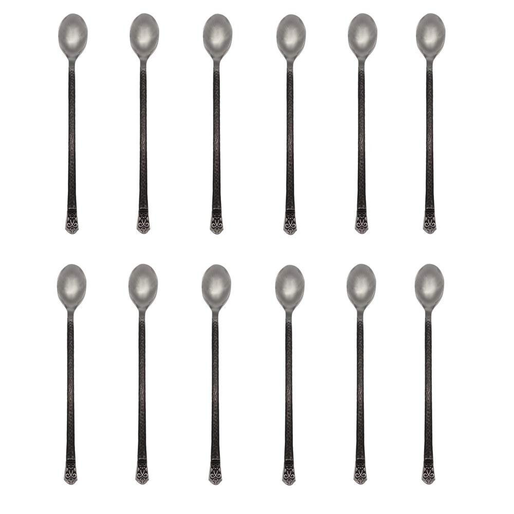 Gourmet Settings Avalon 18/10 Stainless Iced Beverage Spoon (Set of Twelve)
