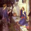 Posterazzi PDXFAF1355SMALL The Annunciation Photo Print, 24 x 18, Multi view 1