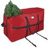 ProPik Christmas Tree Storage Bag, Fits up to 9 Ft. Tall Disassembled Holiday Tree, Heavy Duty Storage Container, 24" Height X 24" Extra Wide X 60" Long with Top and Side Handles and Straps (Red) view 1