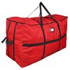 ProPik Christmas Tree Storage Bag, Fits up to 9 Ft. Tall Disassembled Holiday Tree, Heavy Duty Storage Container, 24" Height X 24" Extra Wide X 60" Long with Top and Side Handles and Straps (Red) view 4