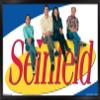 Trends International Seinfeld - Logo Wall Poster, 14.725" x 22.375", Black Framed Version view 1