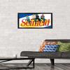 Trends International Seinfeld - Logo Wall Poster, 14.725" x 22.375", Black Framed Version view 2