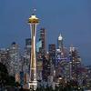 Posterazzi PDDUS48JWI5257 Washington State, Seattle. Space Needle Photo Print, 24 x 18, Multi view 1