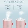 Portable Mini Cool Mist Humidifier, 500ml USB Personal Desktop Humidifier for Baby Bedroom, Travel, Office, Home - Auto Shut-Off, 2 Mist Modes, Super Quiet (Pink) view 4