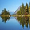 Posterazzi PDDUS48MHE0471LARGE Autumn Reflection, Lake, Wenatchee National Forest, WA Photo Print, 24 x 36, Multi view 1