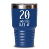 20th Birthday Gifts For Women Novelty Tumbler for Twenty Year Old Son Gag Gifts For Men Twentieth Birthday Coffee Mug Tea Cup Gift For Him and Her view 1