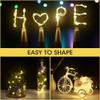 Ceepko USB Bottle Lights Rechargeable, Copper Wire Waterproof Fairy Cork String Lights for Party Halloween Christmas Decorations view 3