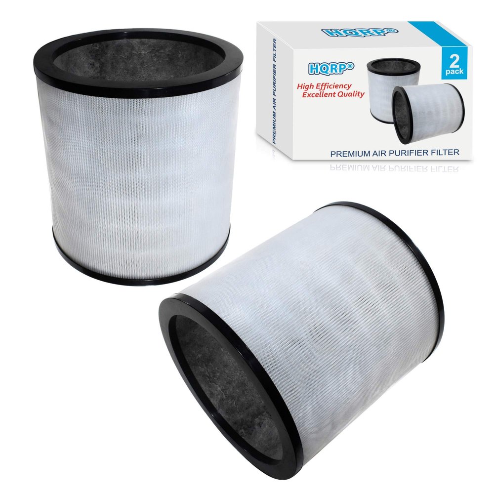 HQRP 2-Pack Filter compatible with Dyson Pure Cool Link TP02 TP03, Pure Cool TP01 AM11 Tower, Pure Cool Me BP01 Personal Fan, compatible with 968126-03 EVO Filter 2nd Generation