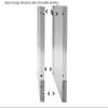 Sign Holder 7" x 5" Landscape Display with Magnetic Closure Clear Acrylic Block for Countertops in Retail Stores and Offices by Marketing Holders view 4