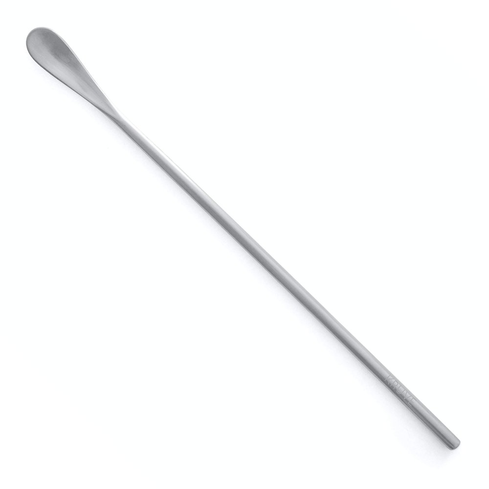KRUVE Multi-Purpose Coffee Brew Stick, Use To Agitate Grounds During The Brew Process When Making Pour Over, French Press Or Other Brew Method, 8.5 inch Stainless Steel (Silver)