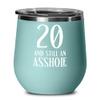 20th Birthday Gifts For Women Novelty Wine Tumbler Inappropriate Gifts For Twenty Years Old Funny Twentieth Coffee Mugs Tea Cup Gag Gifts For Men