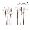 Tree Wall Decal (Scheme A) view 2