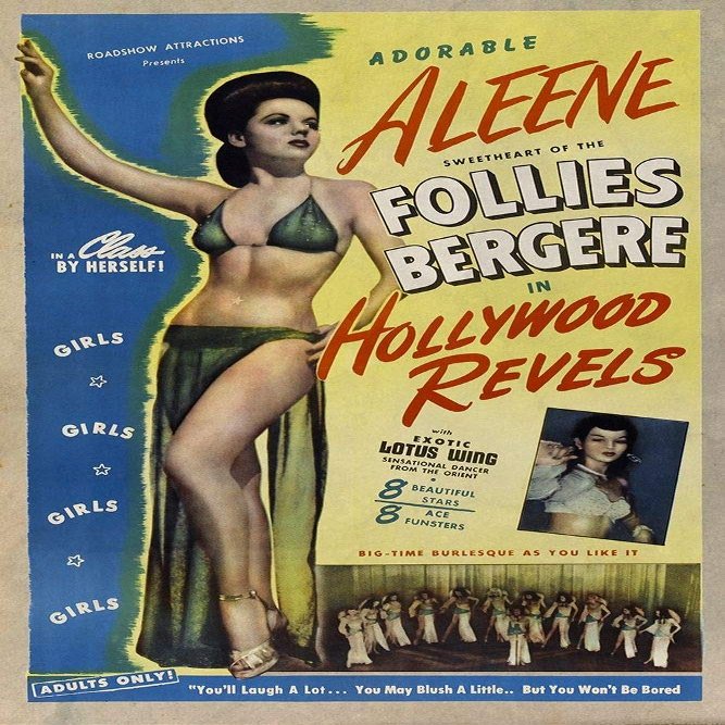 Posterazzi PDX449854LARGE Vintage Vices: Adorable Aleene Follies Bergere in Hollywood Revels Photo Print, 24 x 36, Multi