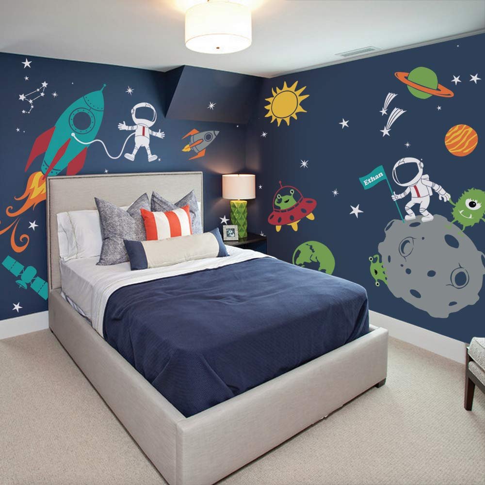 Outer Space Wall Decal (Scheme A)