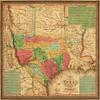 Posterazzi PDX464687LARGE New map of Texas : with The contiguous American and Mexican States, 1835 Photo Print, 36 x 24, Multi view 1