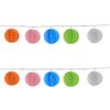 Northlight Paper Lantern Indoor Outdoor Patio Light Set - 9' White Wire - 10ct view 1