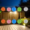 Northlight Paper Lantern Indoor Outdoor Patio Light Set - 9' White Wire - 10ct view 2