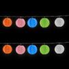 Northlight Paper Lantern Indoor Outdoor Patio Light Set - 9' White Wire - 10ct view 3