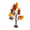2' Pre-Lit Maple Artificial Fall Harvest Tree- Clear LED Lights view 1