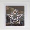 Lighted Patriotic Star Window Decoration - 17" view 3