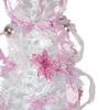 6' Pre-Lit White and Pink Pre-Decorated Pop-Up Artificial Christmas Tree view 2