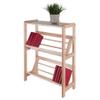 Contemporary Home Living 2-Tier Storage Bookshelf Cabinet - 30" view 4