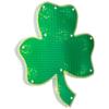 14" Lighted Shamrock St. Patrick's Day Window Silhouette - Clear Lights view 4