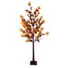 6' Pre-Lit LED Artificial Maple Fall Harvest Tree- Clear LED Lights view 1