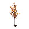 6' Pre-Lit LED Artificial Maple Fall Harvest Tree- Clear LED Lights view 2