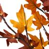 6' Pre-Lit LED Artificial Maple Fall Harvest Tree- Clear LED Lights view 3