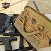 Mastiff Outdoor Multi-Tool Bag Wide Mouth Ammo Case Heavy Duty All Purpose Pack Khaki view 3
