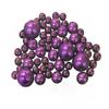 750 Floating Purple Plum Pearls- Large Sizes- Fills 10 Gallons of The Floating Transparent Water Gels for Your Vases- with Pre-Measured Prep Bags- 30 White Fully Submersible Fairy Lights view 2