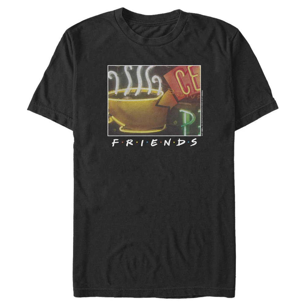 Warner Bros Framed Central Perk Coffee Sign Premium Soft Hand Solid Tee