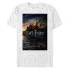 Harry Potter Men's Deathly Hallows Poster T-Shirt, White, Small view 1
