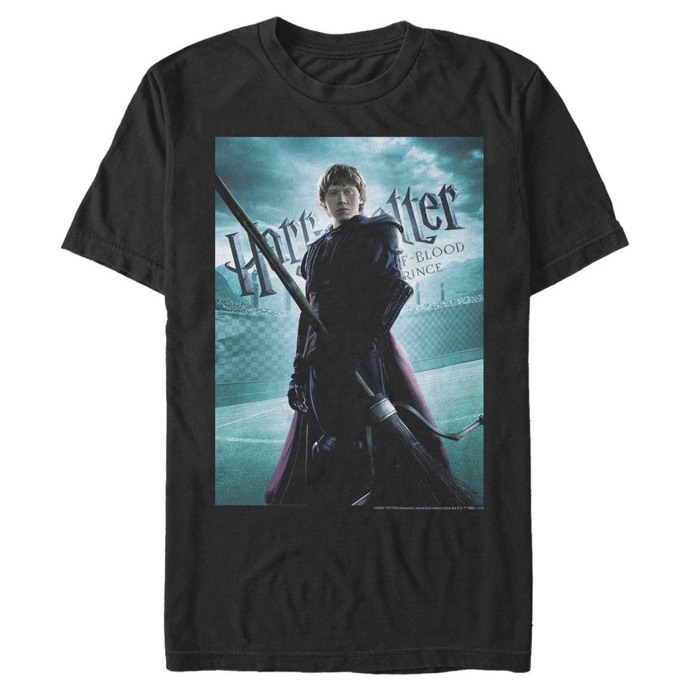 Warner Bros Ron Poster Premium Soft Hand Solid Tee Black