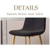 Bar Stools with High Back, Bar Chairs Modern Contemporary High Stool Velvet Upholstered Home Bar Restaurant Dining Room Furniture Max Load 200kg view 4