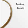 Aluminum Alloy Frame Wall Mounted Mirror Makeup Mirror,with Storage Shelf Decorative Hanging Wall Bathroom Mirror view 3