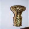Designer Brass Handle Wooden Walking Stick Cane Handle only view 1