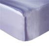 Comfort Bed Store Luxury Soft Silky Satin 3 Pc (1 Duvet Cover + 2 Pillow Cases) Elegant Duvet Cover Set Comes in King/Cal-King, Lavender view 4