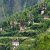 Posterazzi PDDAS07KSU2403LARGE Houses in The Mountain, Zhonglu Village, Garze Tibetan Autonomous Prefecture, China Photo Print, 24 x 36, Multi view 1