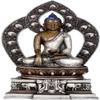 Exotic India (Made in Nepal Shakyamuni Buddha Seated on Elephant Throne, Copper view 1