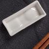 Ceramic Chopsticks Rest Rack Set of 16,Chinese Style Dinner Spoon Stand Knife Fork Holder Porcelain Chopsticks Stand view 4