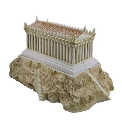 Parthenon Acropolis Athens Athena Temple Greek Cast Marble Sculpture Statue